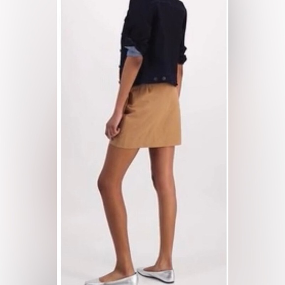 Calvin Klein High Waist Twill Wrap Skirt L NWT - Picture 2 of 3